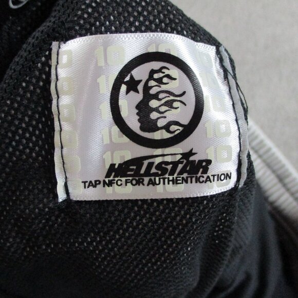 Hellstar Shorts Mens XL Black White Gym Training Workout Drawstring Extra Large - Picture 8 of 10